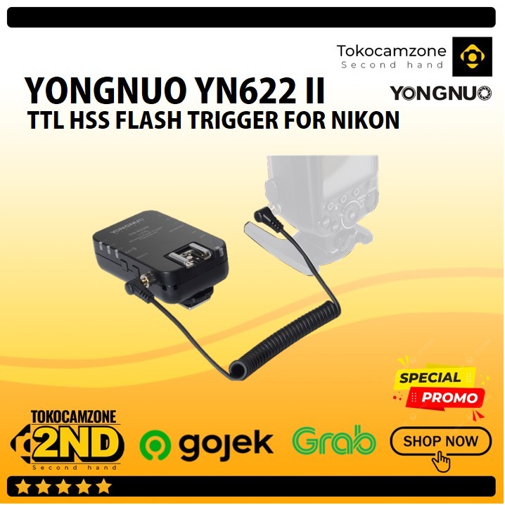 YONGNUO YN622 II TTL HSS FLASH TRIGGER FOR NIKON