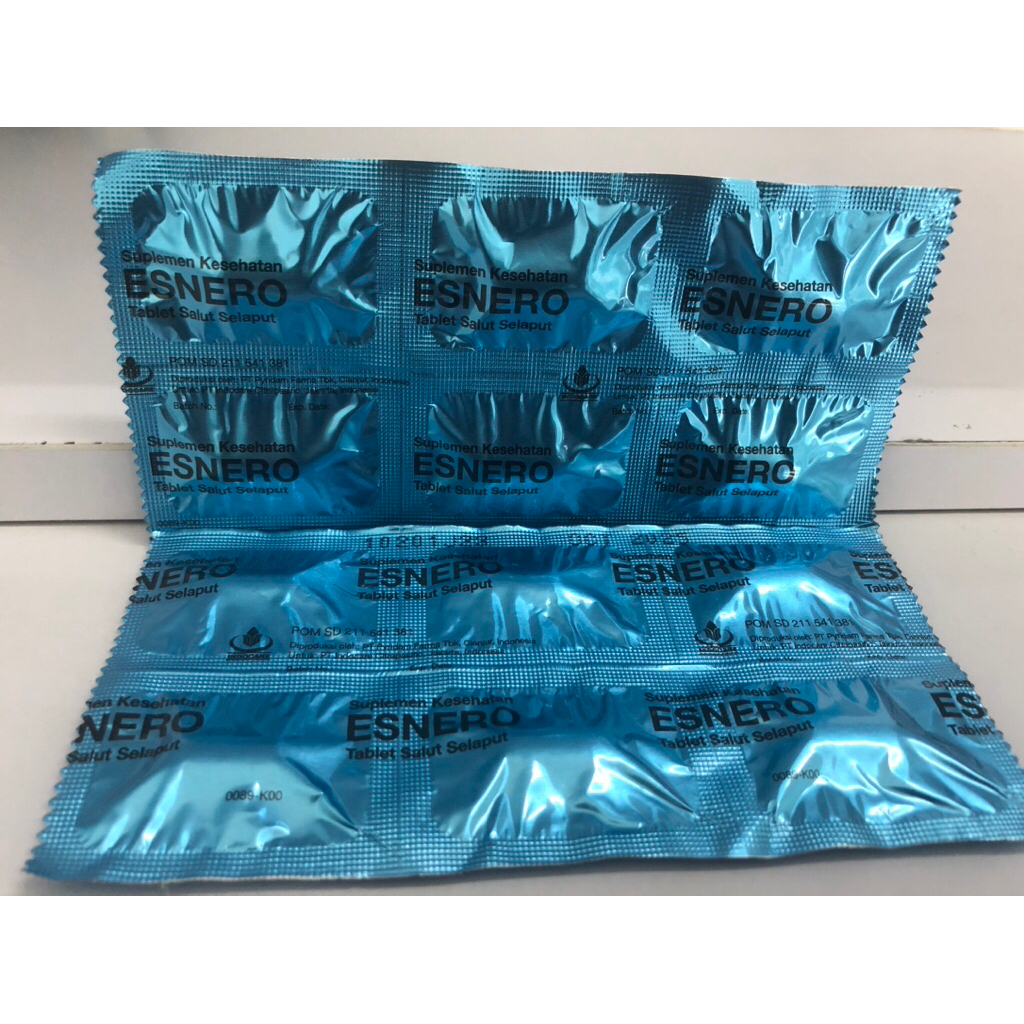 Esnero / Suplemen Kesehatan / Kaplet Salut Selaput