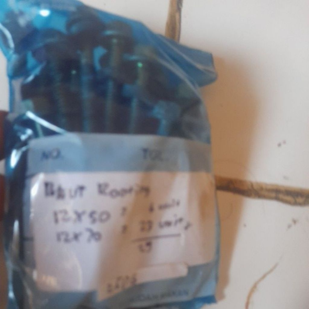 baut roofing untuk baut seng