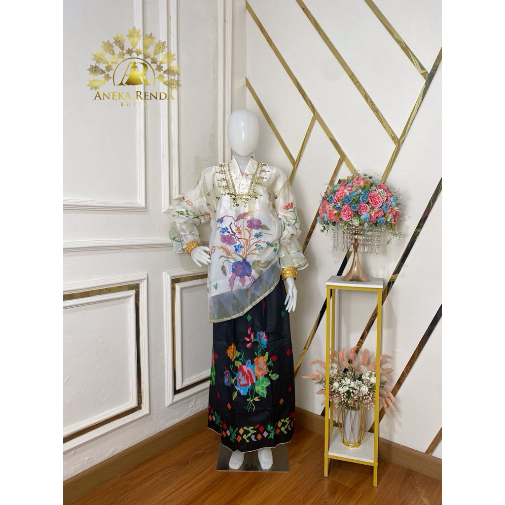 BAJU BODO ORGANZA PRINTING