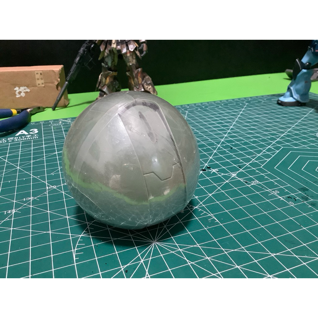 Gashapon zaku II head exceed model