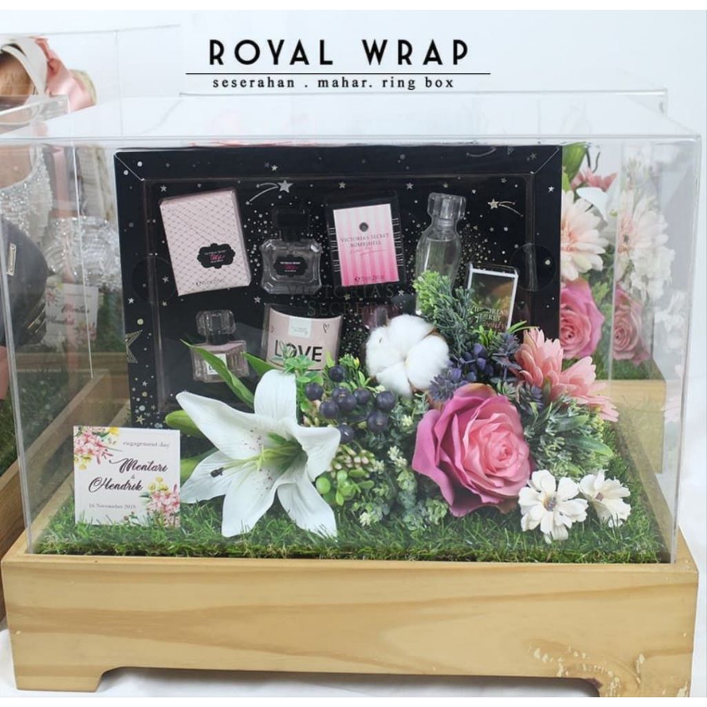 Seserahan pernikahan/lamaran produk Skincare & Make Up Paket reguler