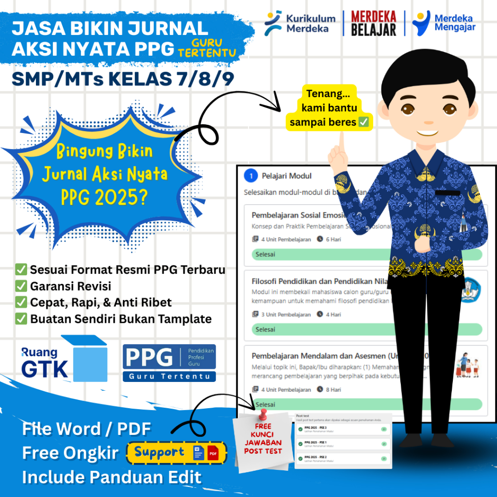 Jurnal Pembelajaran PPG Daljab - SMP/MTs
