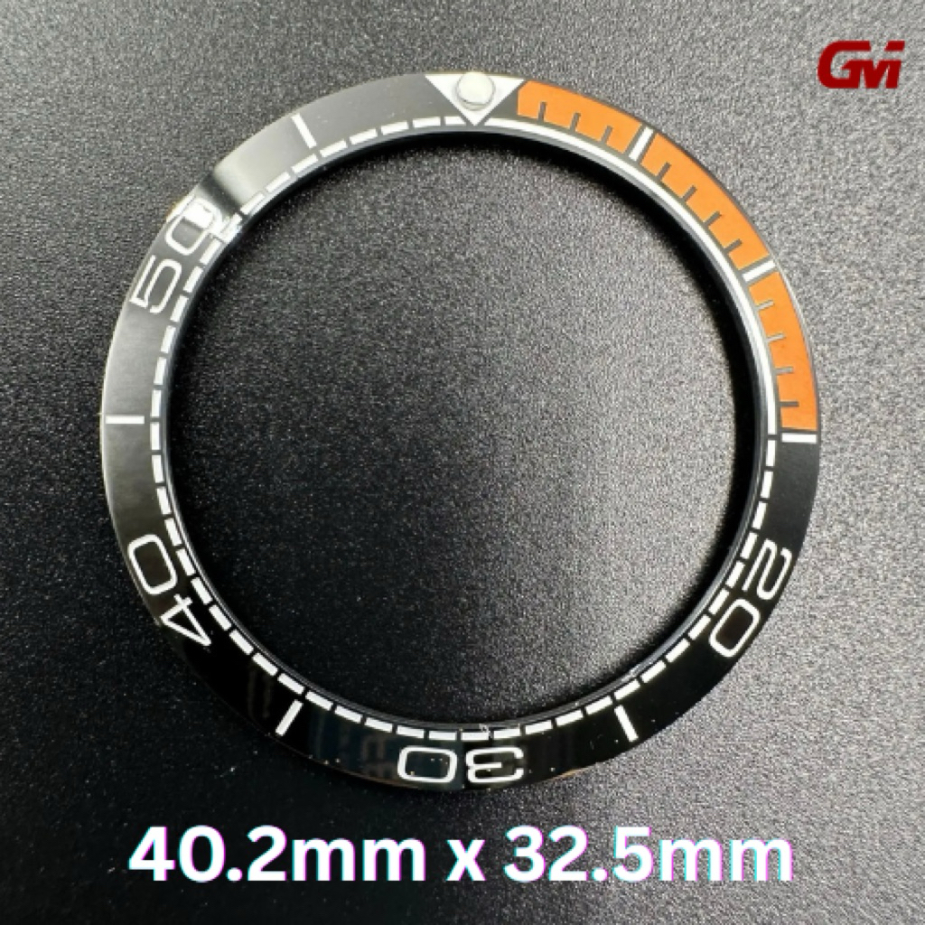 insert bezel almunium  omega seamaster planet ocean 40.2 mm