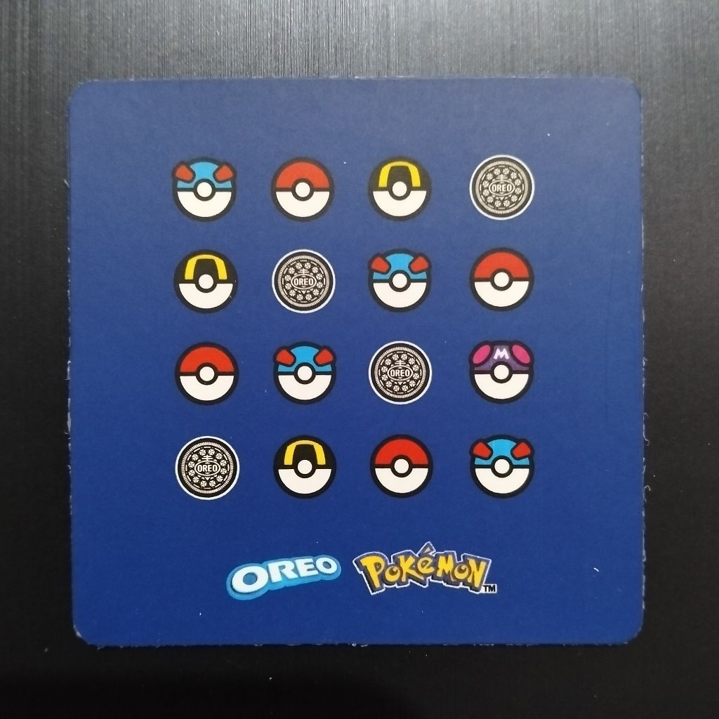 Photocard Pokemon | Pokemon | Hadiah Oreo