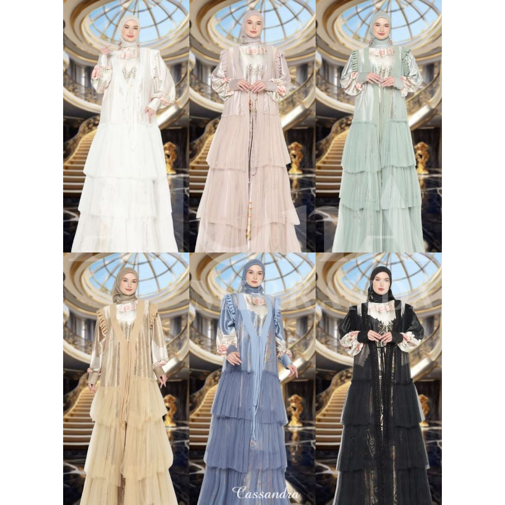 CASSANDRA SERIES | ALUNA MIRANDA | GAMIS WANITA