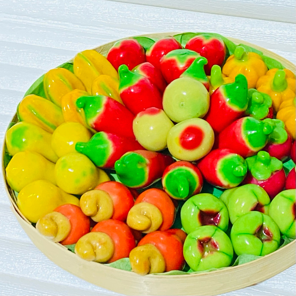 

Lukchup Thailand | Kue Buah Mini | Kue Tampah | Lukchup Tampah