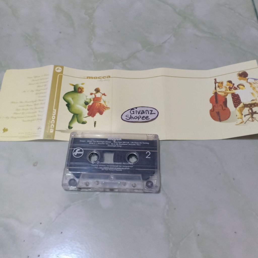 kaset pita MOCCA - My diary