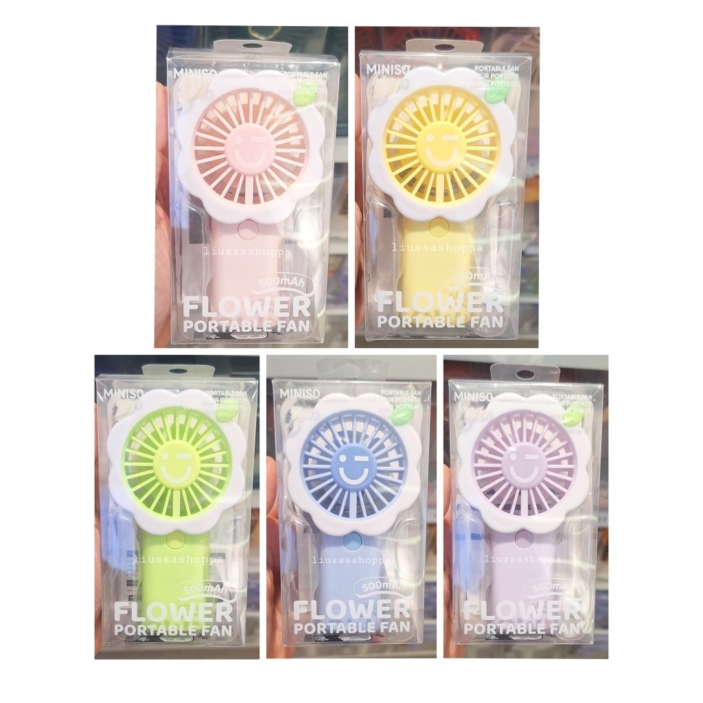 Kipas Miniso - Flower Portable Fan