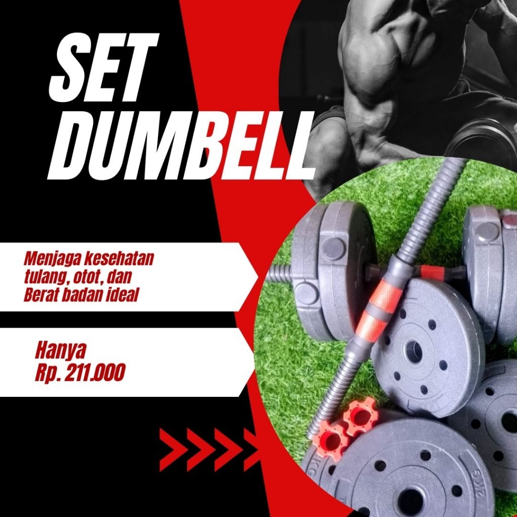 Set dumbbell 20 kg