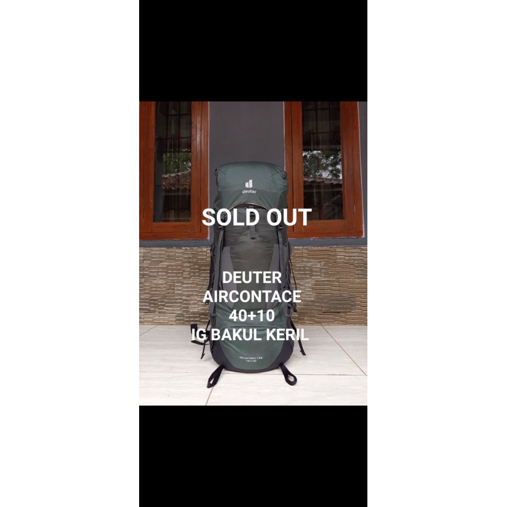 Deuter Aircontace lite 40+10(SOLD OUT)