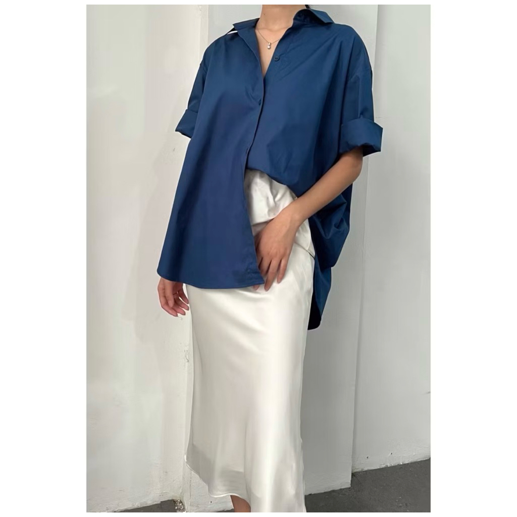 PAFON Blouse 102 - Blue - preloved