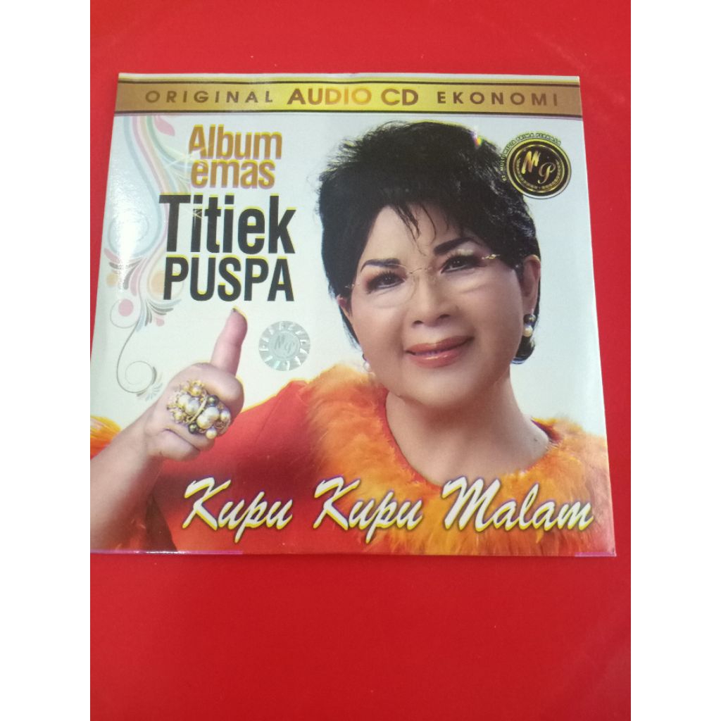 CD ALBUM EMAS TITIEK PUSPA