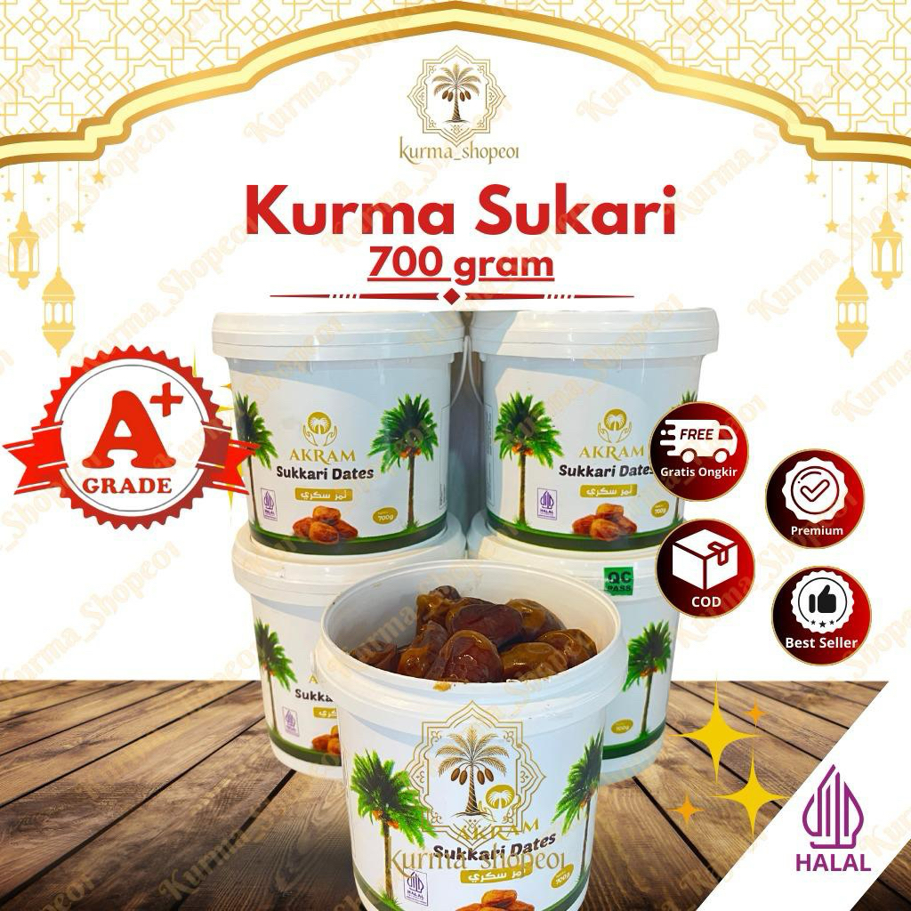 KURMA SUKARI EMBER 700GR BEST FRESS