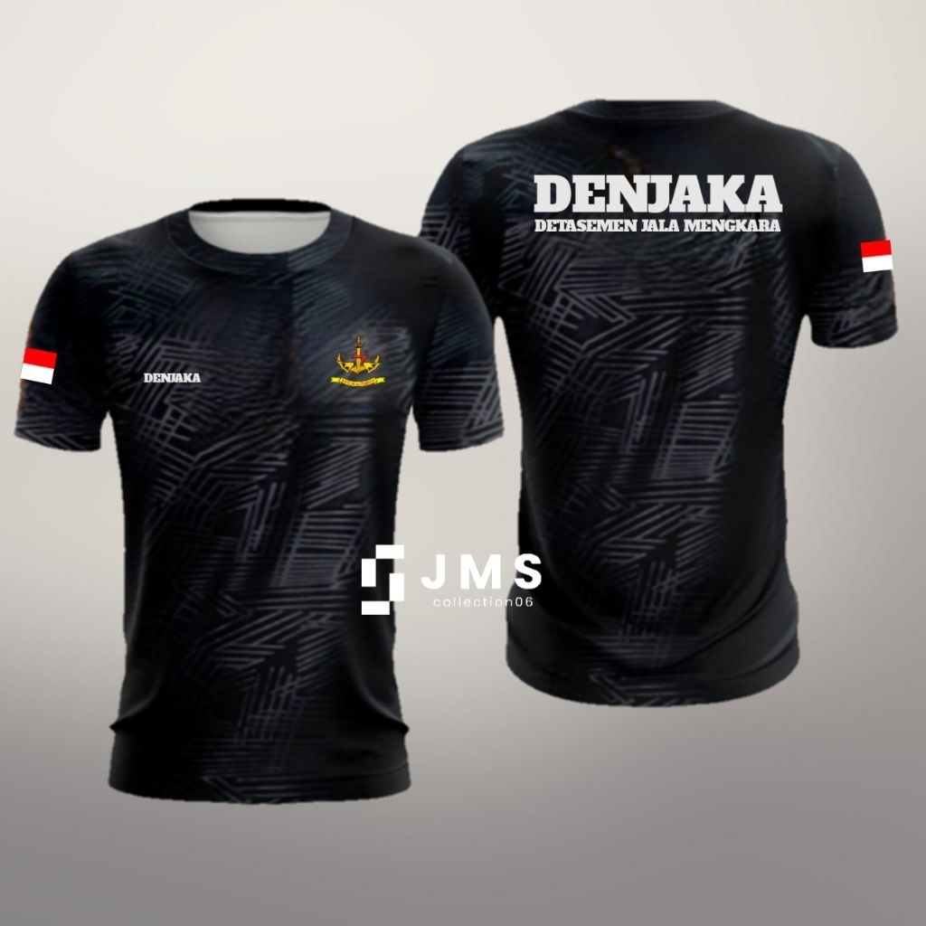 kaos DENJAKA tangan pendek / baju kaos DENJAKA bahan tebal timbul premium bisa COD