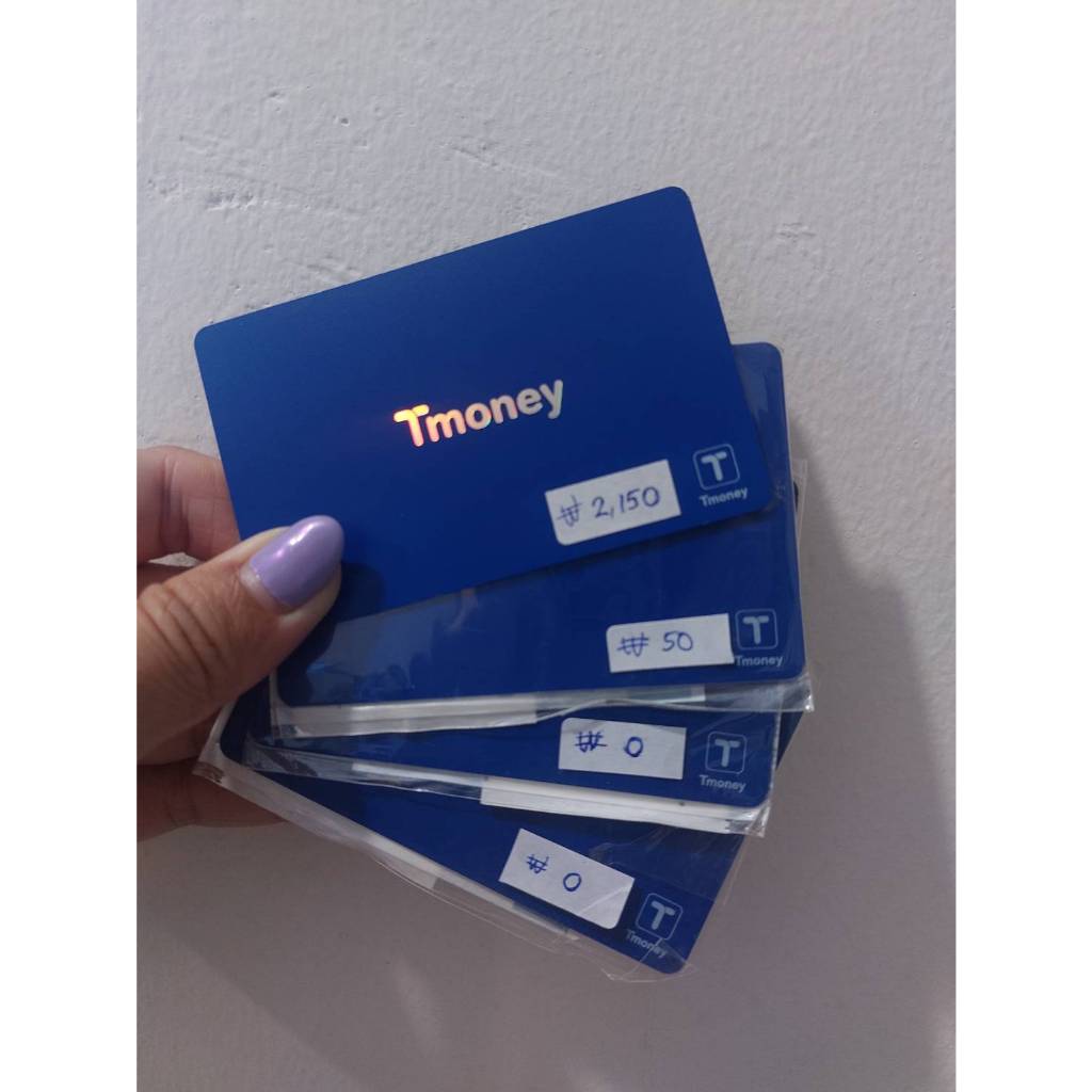 Tmoney / T-Money (Kartu Transportasi & E-money Korea Selatan)