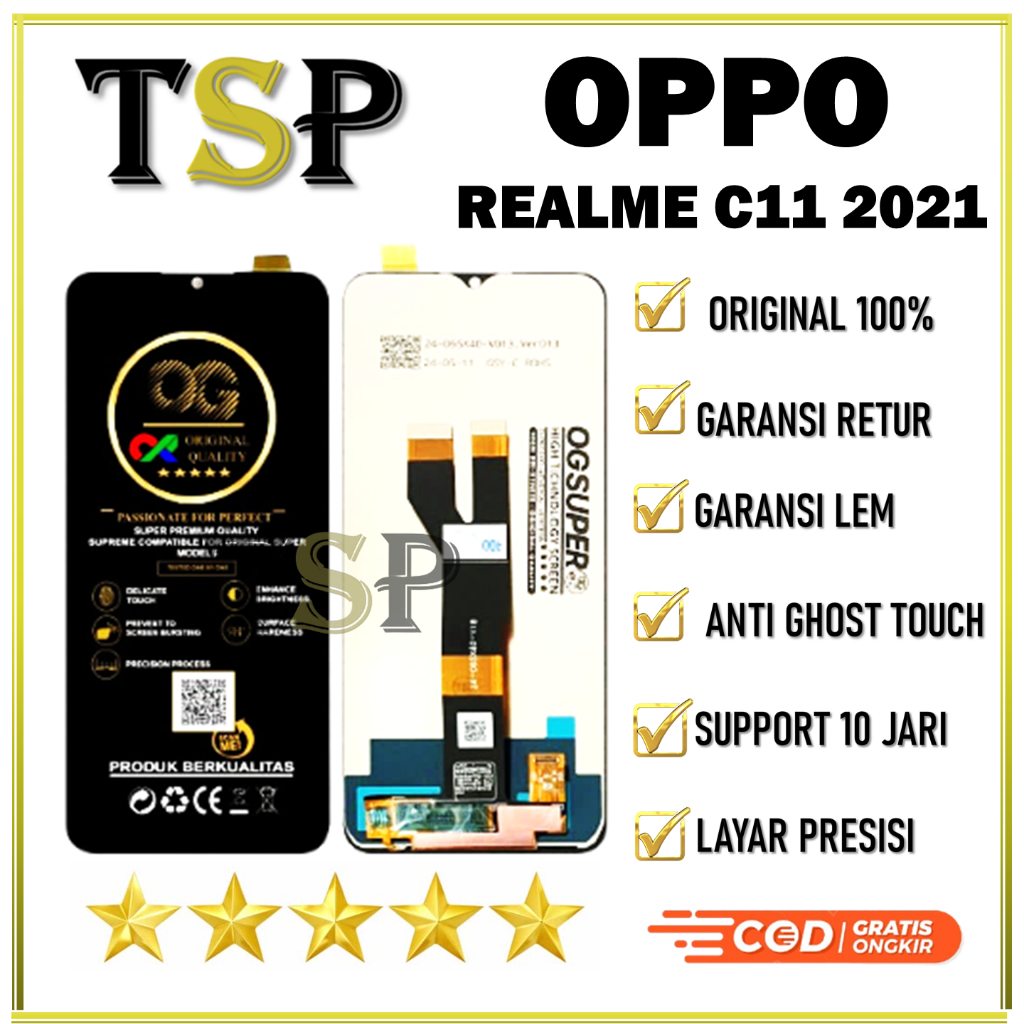 【Original 100%】LCD OPPO REALME C11 2021 LCD OP NARZO 5Oi LCD ORIGINAL PABRIK 100%
