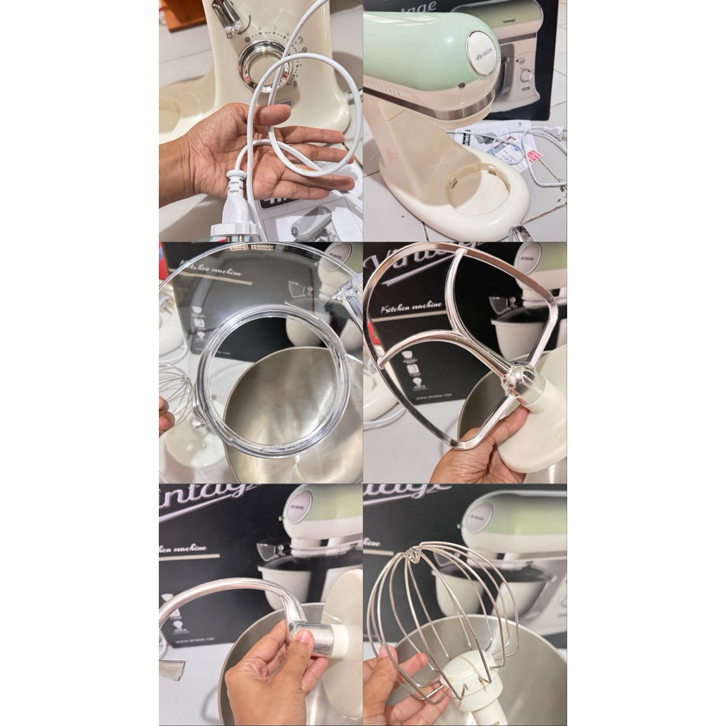mixer preloved mixer kue 5,5liter ariete mixer second