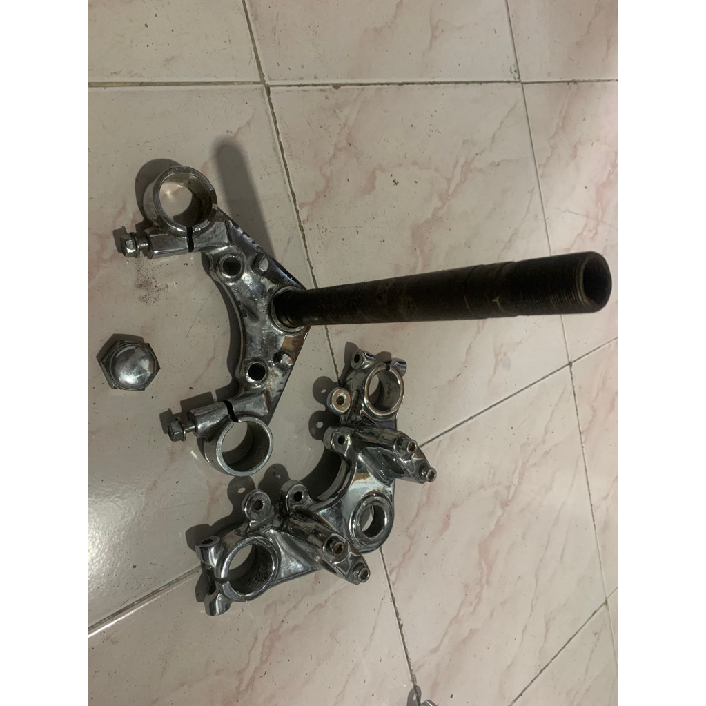 T segitiga Atas Bawah GL max gl pro original bekas chrome