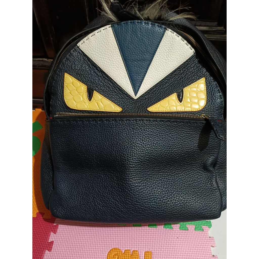 Tas Ransel Pria Leather FF Kondisi Second Terawat