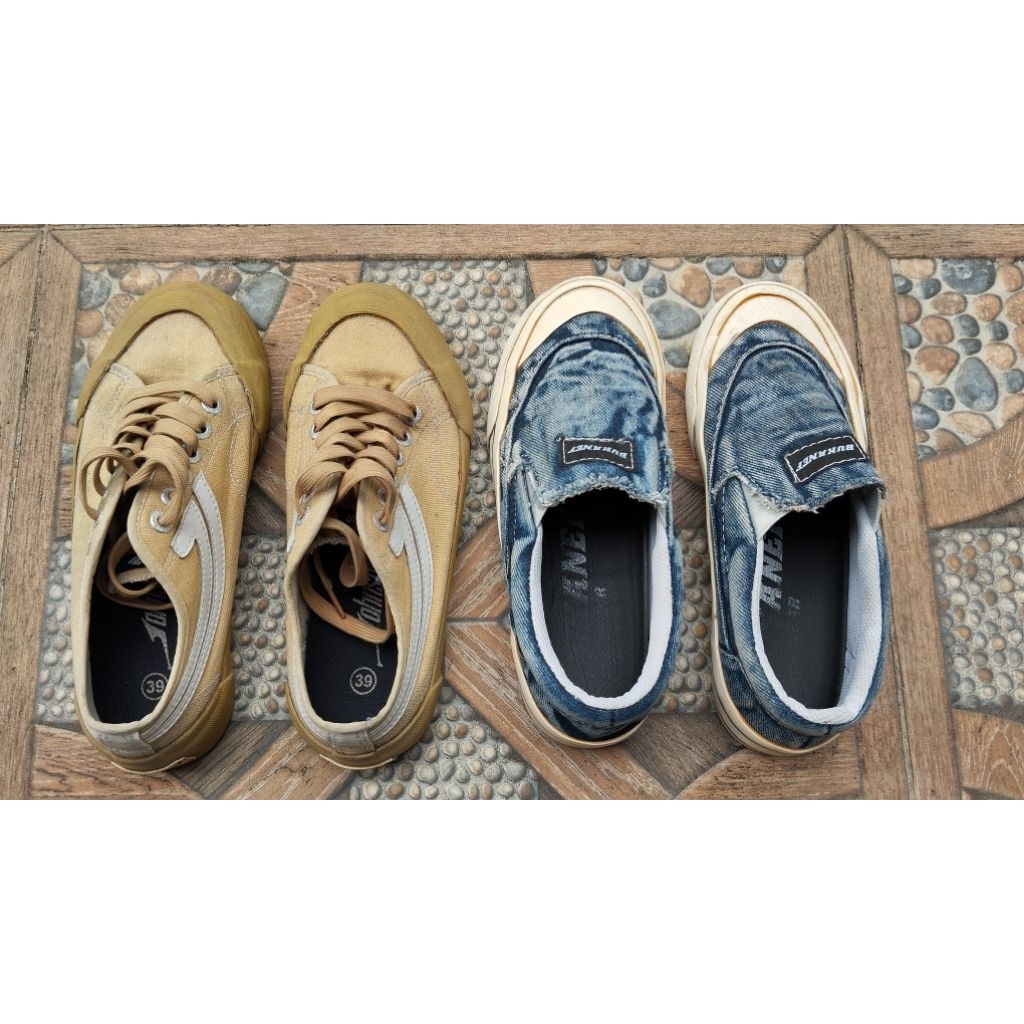 Slip on bukaneef | Sepatu johnson cream