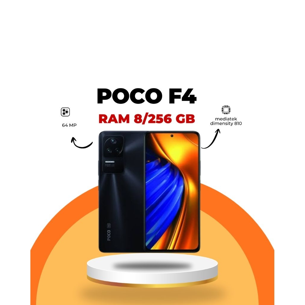 Xiaomi Poco F4 5G Ram 6/128GB | Ram 8/256GB Second Bekas Original Bergaransi Resmi Extam