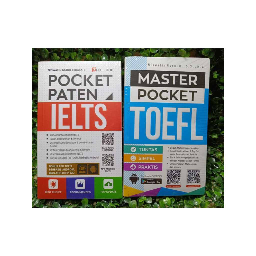 BUKU TOELF Pocket dan IELTS Pocket