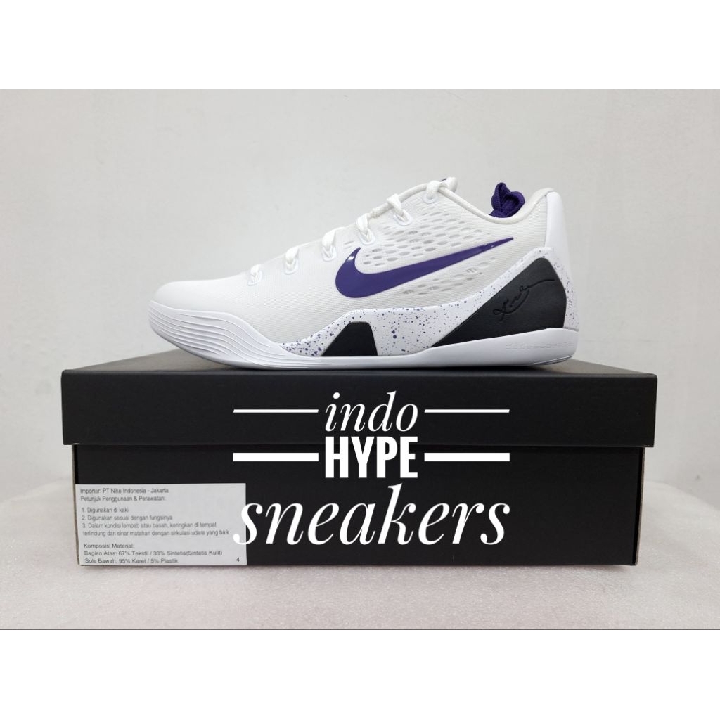 Nike KOBE 9 Elite Low EM Protro LAKERS HOME