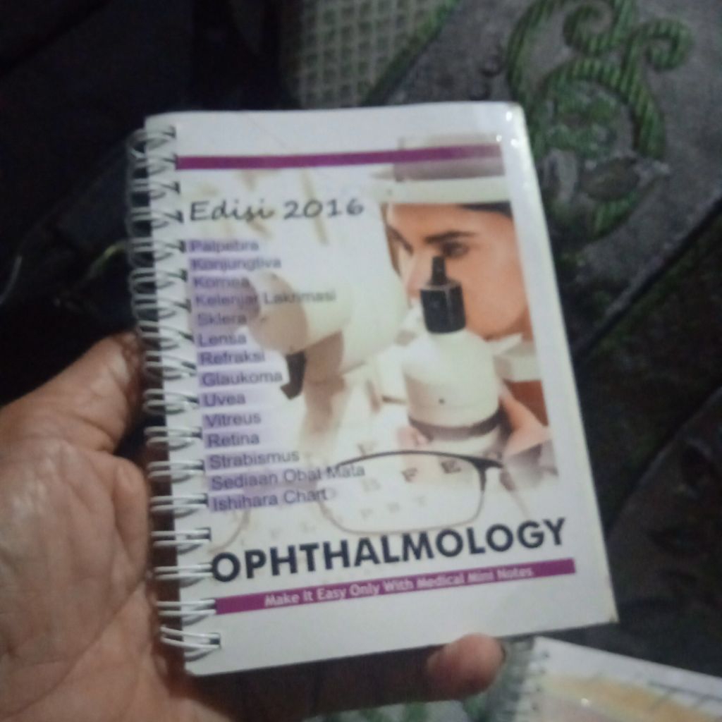 buku Ophthalmology,make it easy only with medical mini notes, buku Lux Berbhs Indonesia original