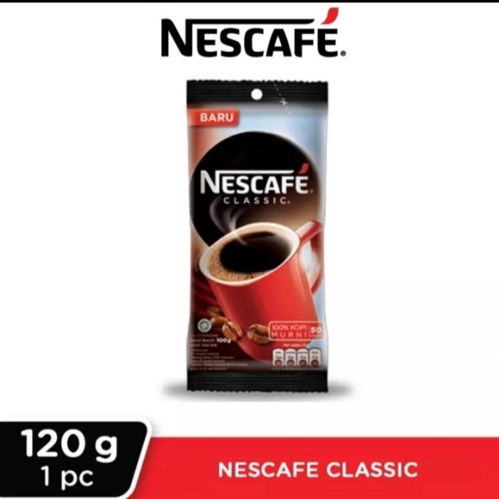 

[Exp 2027] Nescafe Classic Vending 120gr Kopi Instant
