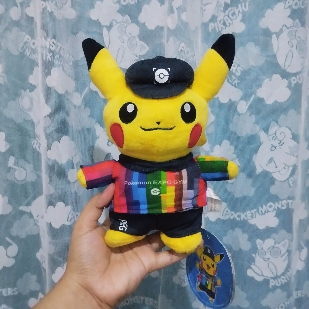 BONEKA POKEMON PIKACHU EXPO GYM pokemon center