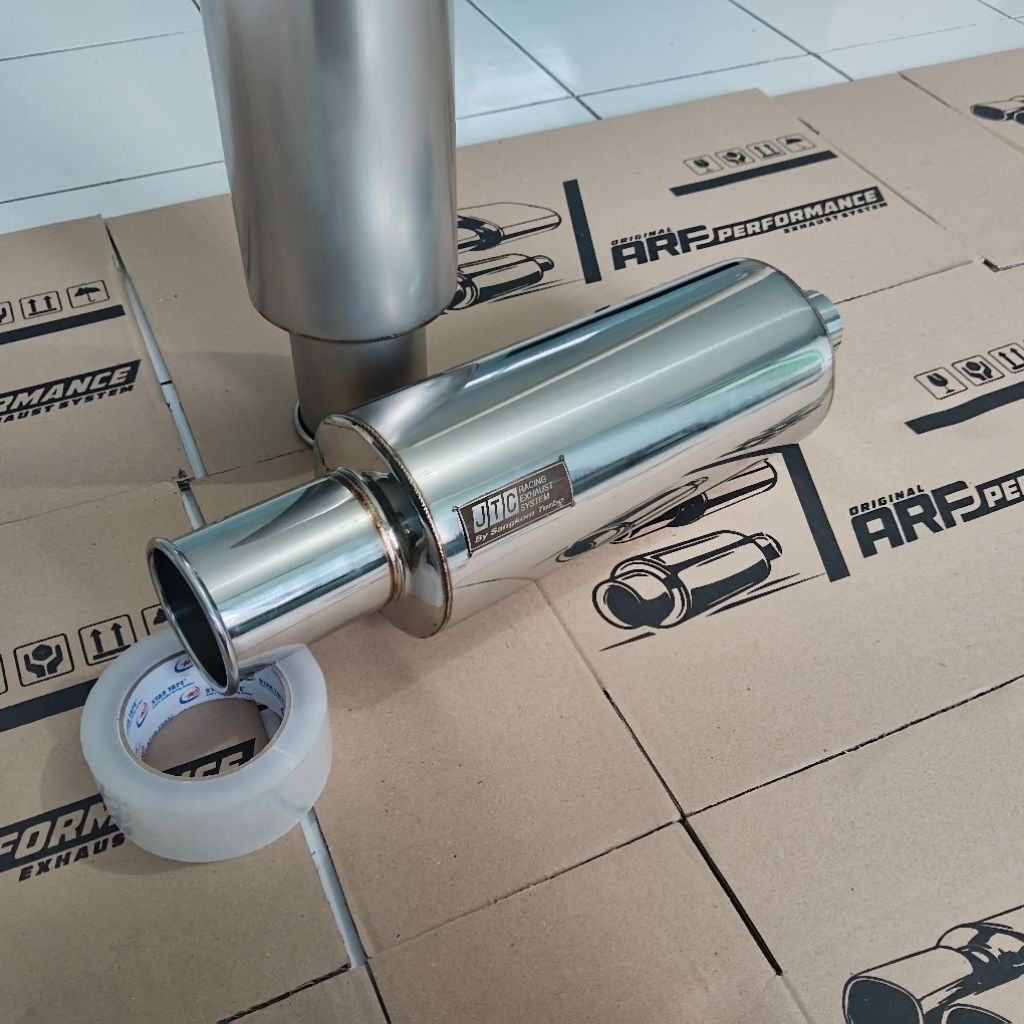 knalpot mobil SPOON jtc titanium ( replika ) Arf Performance