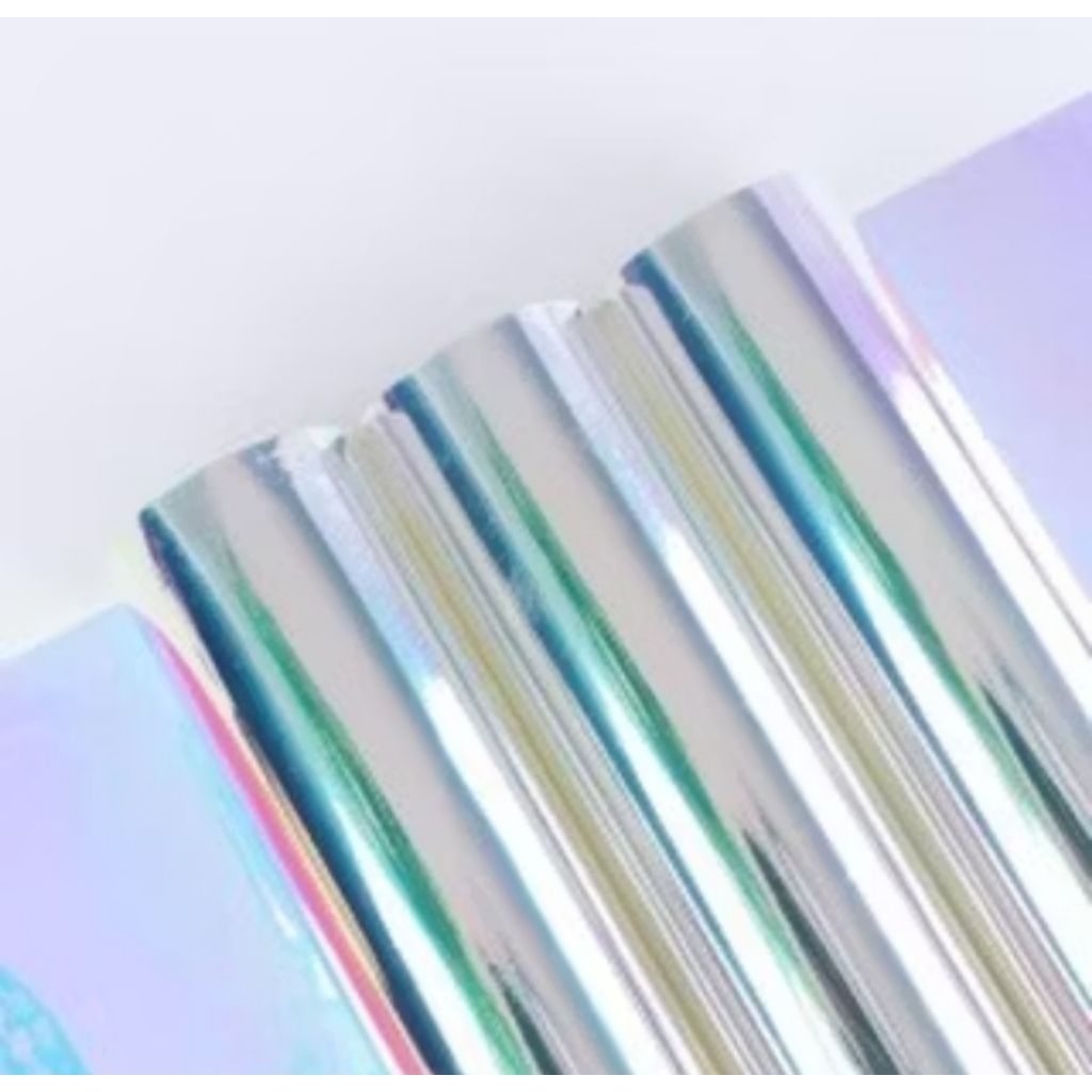 

1 Roll Cellophane Hologram - Wrapping Bunga Hologram - OPP Hologram Roll