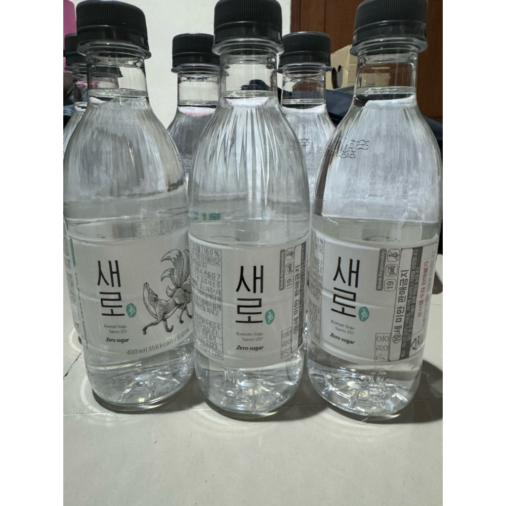 

korean Soju saero ZeroSugar 400ml