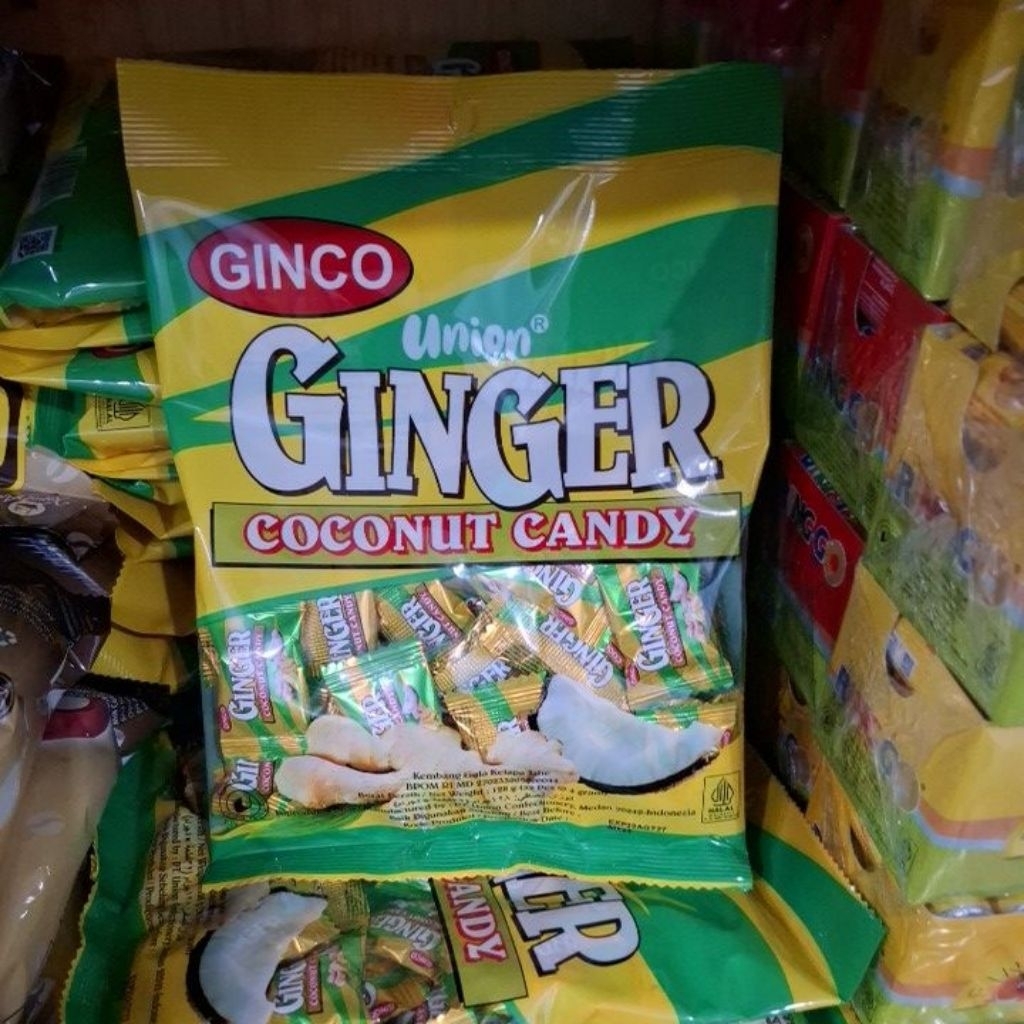 GINCO ginger coconut candy