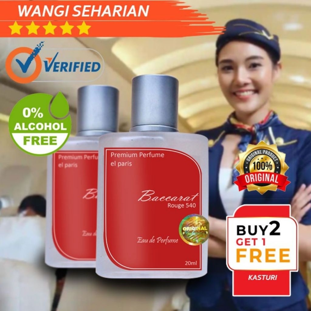 ( like PARFUM GARUDA LION AIR ) Parfum NON ALKOHOL Pilot dan Pramugari / kantoran ORIGINAL Parfum Pr