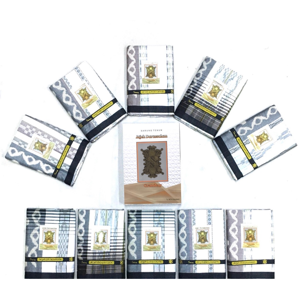 Grosir 10pc - Sarung Tenun Atjeh Darussalam Grandeur