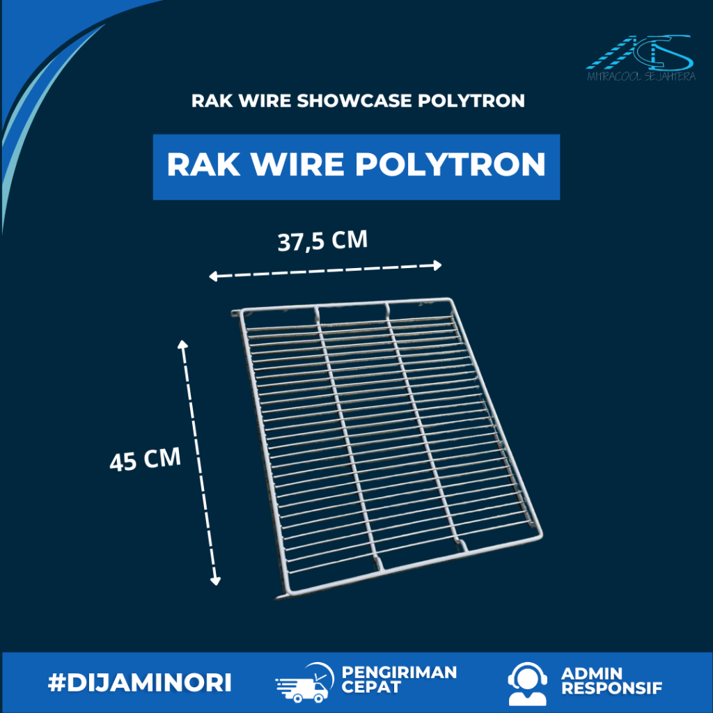 Rak showcase Polytron Rak Showcase 45 cm x 37,5 cm Polytron Showcase
