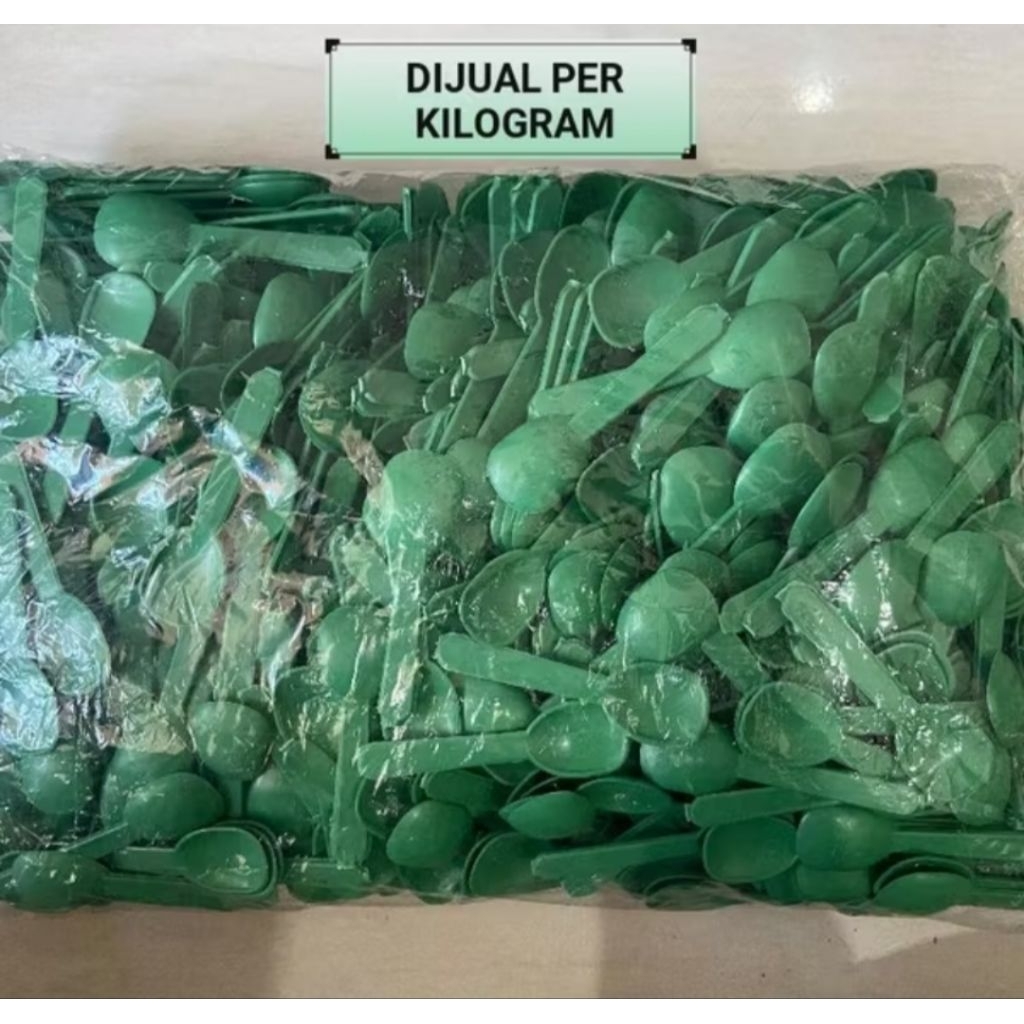 SENDOK PLASTIK JELLY MINI 1KG