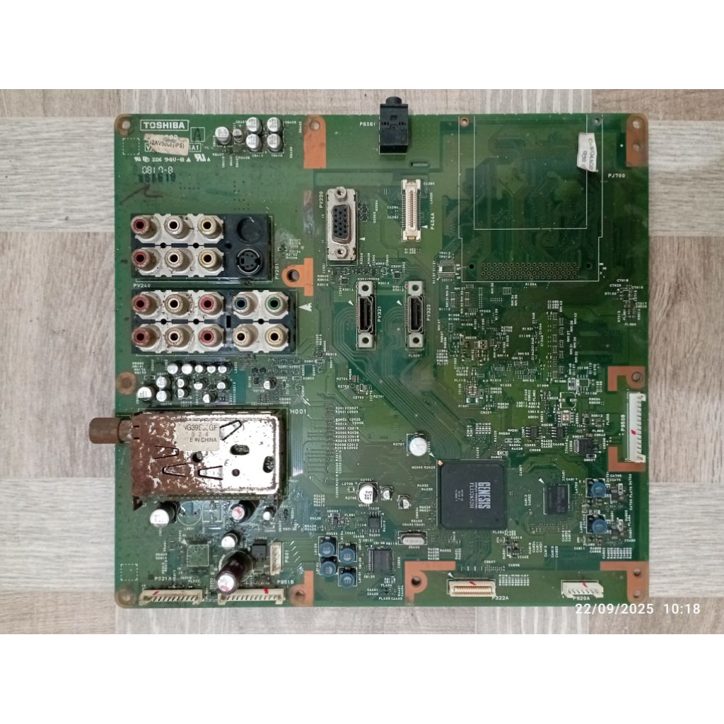 MB MOBO MAINBOARD MODULE MESIN TV TOSHIBA 32AV500E TA32