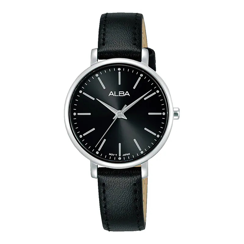 Jam Tangan Wanita Tali Kulit Alba AB ARX099