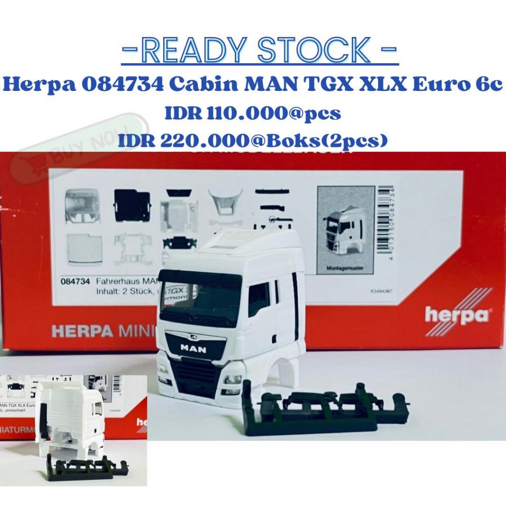 Herpa 084734 Cabin MAN TGX XLX Euro 6c 1:87 HO