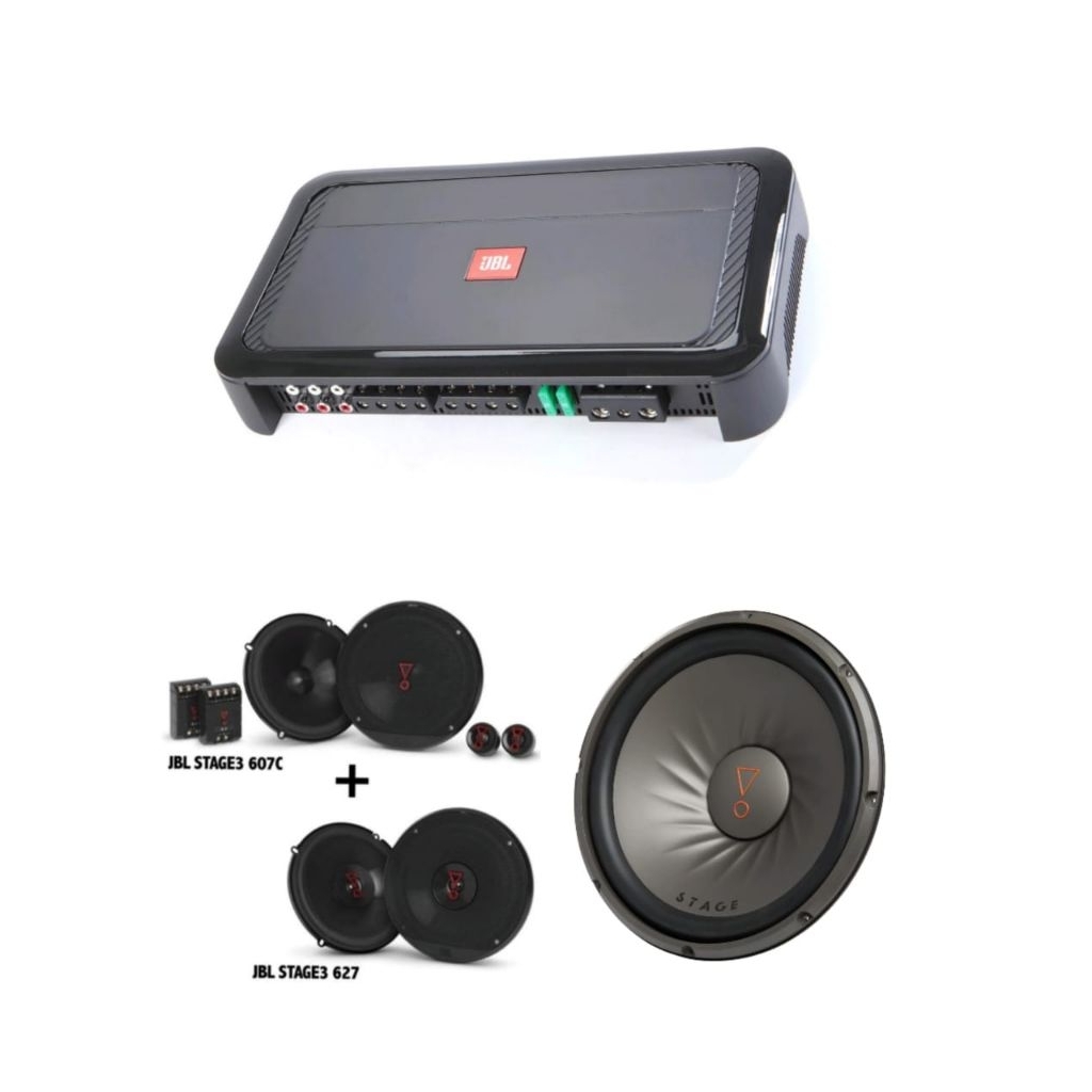 Paket audio mobil Full set sound system JBL STAGE SERIES