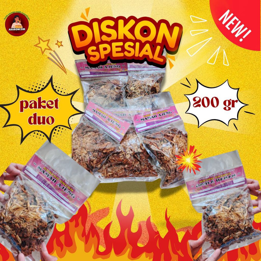 Keripik Oncom Mamah Ajeng – Khas Majalengka Asli (Netto 200gr)