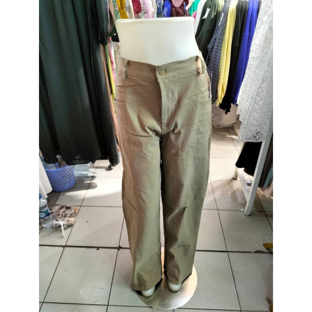 CELANA KULOT SIMPLE ME SKENA POKET