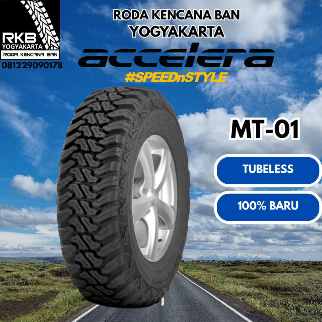 PROMO Accelera MT01 Ukuran 165/80 R13 - Ban Mobil M/T