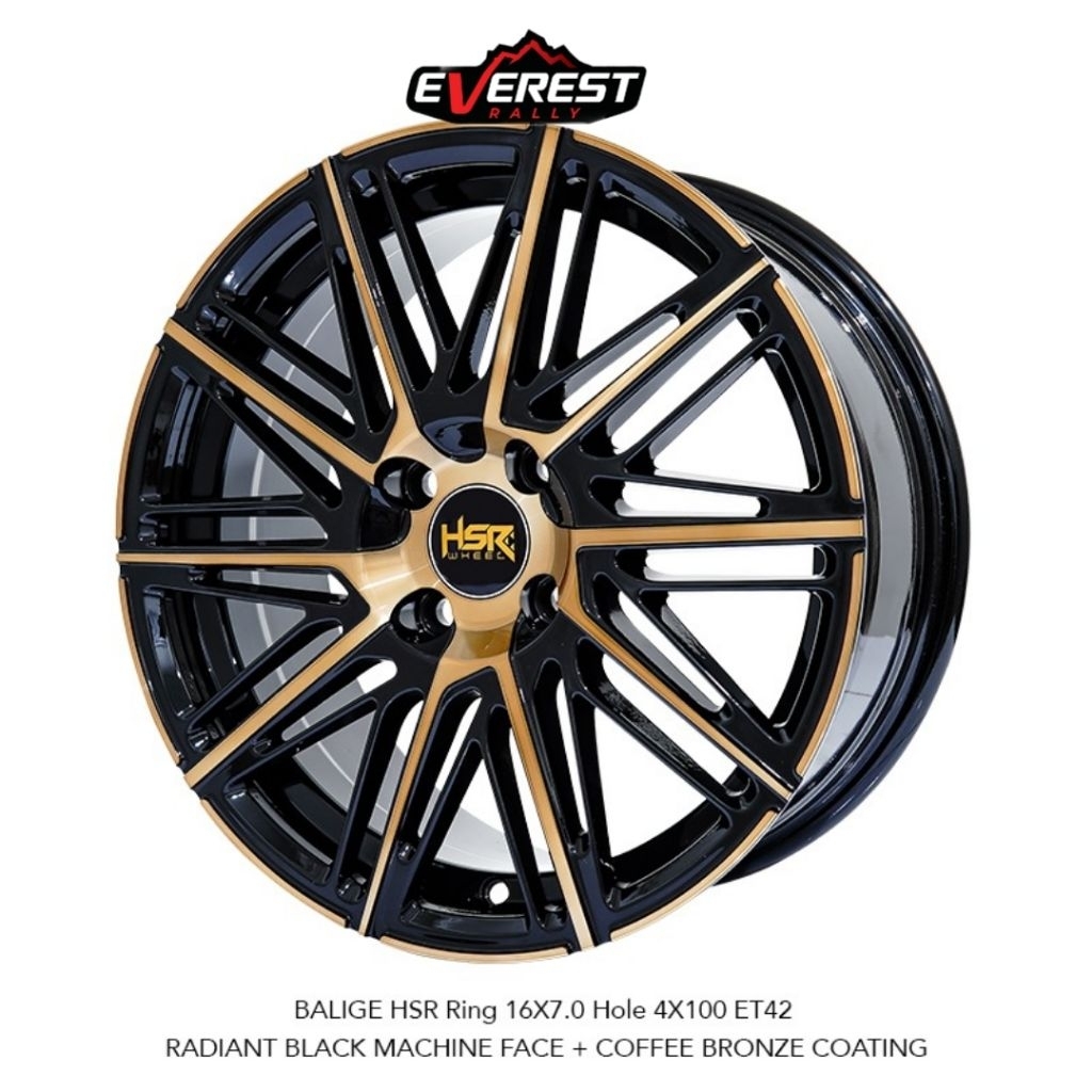Velg Mobil Hsr Balige Ring 16 Lebar 7 Hole 4x100 Et42
