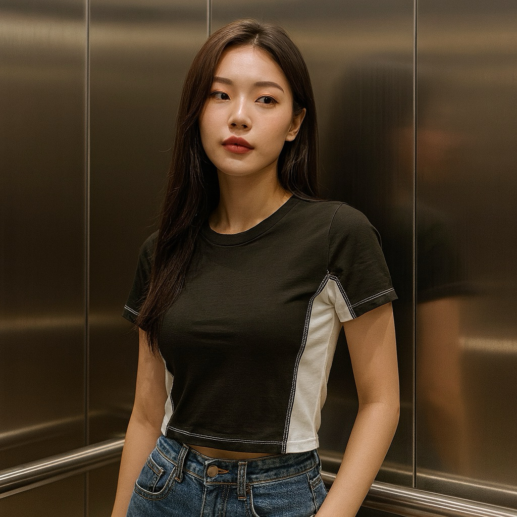 BAJU CROP TOP / ATASAN WANITA / KAOS WANITA / CROP TEE