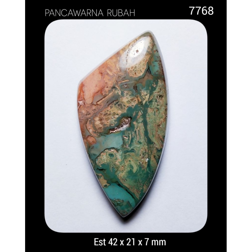 7768 Batu Pancawarna Rubah
