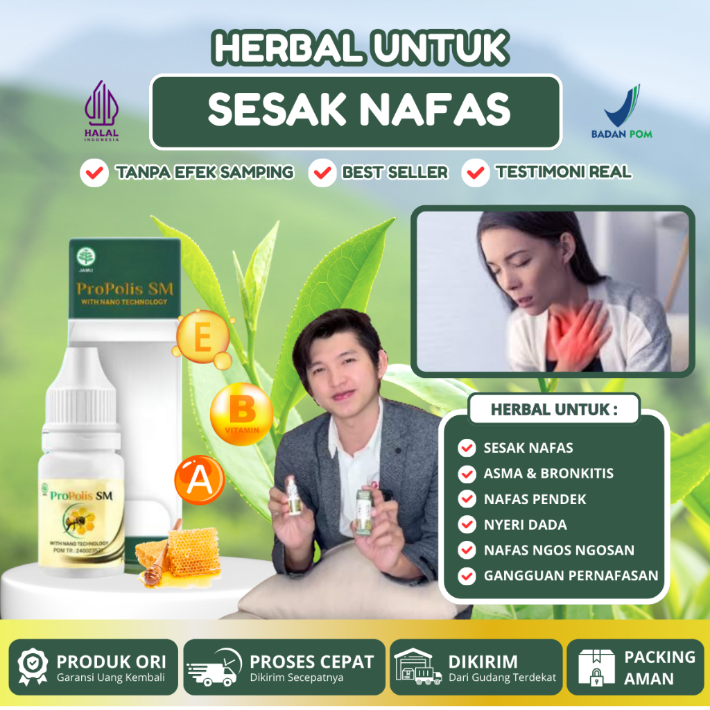 Obat Sesak Nafas, Obat Nafas Ngos ngosan, Obat Nyeri dada, Obat Bronkitis dan Asma, Obat Nafas Pende